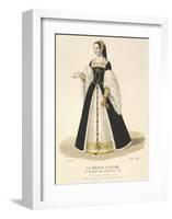 La Reine Claude, 1st Wife of Francois I-Louis-Marie Lante-Framed Premium Giclee Print