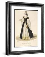 La Reine Claude, 1st Wife of Francois I-Louis-Marie Lante-Framed Premium Giclee Print