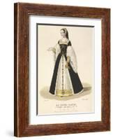 La Reine Claude, 1st Wife of Francois I-Louis-Marie Lante-Framed Premium Giclee Print