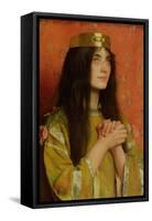 La Reine Clothilde-Thomas Cooper Gotch-Framed Stretched Canvas