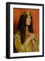 La Reine Clothilde-Thomas Cooper Gotch-Framed Giclee Print