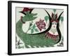 La reine des serpents Shahmaran-null-Framed Giclee Print