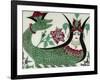 La reine des serpents Shahmaran-null-Framed Giclee Print