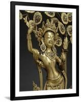 La reine Maya Devi donnant naissance au prince Siddhârta, le futur Buddha Cakyamuni-null-Framed Giclee Print