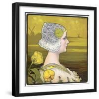 La Reine Wilhelmine-Paul Berthon-Framed Giclee Print