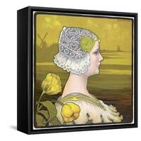 La Reine Wilhelmine-Paul Berthon-Framed Stretched Canvas