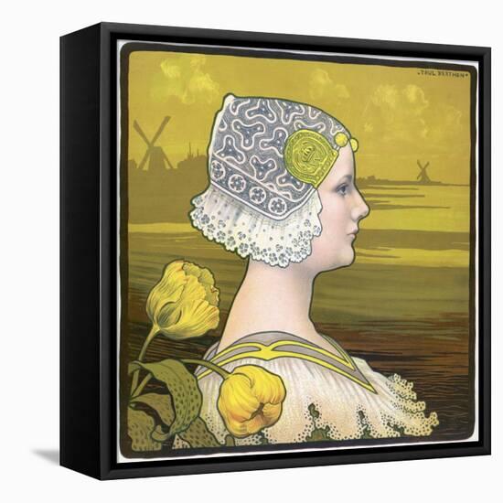 La Reine Wilhelmine-Paul Berthon-Framed Stretched Canvas