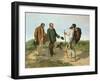 La Rencontre or Bonjour Monsieur Courbet, 1854-Gustave Courbet-Framed Giclee Print