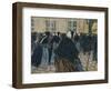 'La Rentree A L'Hospice De La Salpetriere', c1911-Georges Dupuis-Framed Giclee Print