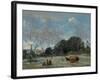 La Rentree Des Foins a Marcoussis, 1870-74-Jean-Baptiste-Camille Corot-Framed Giclee Print