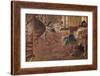 'La Repetition', 1877-Edgar Degas-Framed Giclee Print