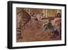 'La Repetition', c1874 (1935)-Edgar Degas-Framed Giclee Print