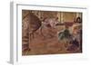 'La Repetition', c1874 (1935)-Edgar Degas-Framed Giclee Print