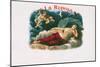 La Reposa Cigar Label-null-Mounted Giclee Print