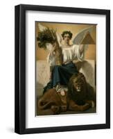 La République-Jules Claude Ziegler-Framed Premium Giclee Print