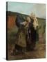 La Repudiee, 1882-Albert Pierre Rene Maignan-Stretched Canvas