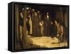 La résurrection de Lazare-Henry Ossawa Tanner-Framed Stretched Canvas