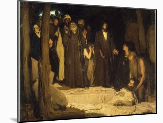 La résurrection de Lazare-Henry Ossawa Tanner-Mounted Giclee Print