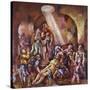 La Résurrection de Lazare-Charles-Georges Dufresne-Stretched Canvas