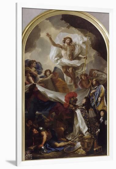 La Résurrection du Christ-Brun Charles Le-Framed Giclee Print