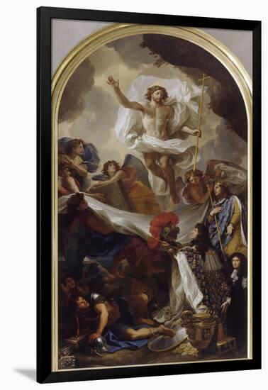 La Résurrection du Christ-Brun Charles Le-Framed Giclee Print