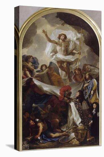 La Résurrection du Christ-Brun Charles Le-Stretched Canvas