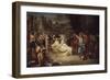 La Résurrection du fils de la veuve de Naïm-Jean-Baptiste Joseph Wicar-Framed Giclee Print