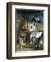 La Retour De Chasse: a Hunting Dog Guarding Dead Game-Jean-Baptiste Oudry-Framed Giclee Print