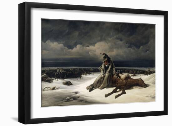 La retraite de Russie-Bernard Edouard Swebach-Framed Giclee Print