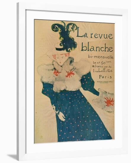 La Revue Blanche, 1895-Henri de Toulouse-Lautrec-Framed Giclee Print