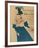 La Revue Blanche, 1895-Henri de Toulouse-Lautrec-Framed Giclee Print