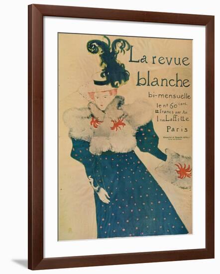 La Revue Blanche, 1895-Henri de Toulouse-Lautrec-Framed Giclee Print