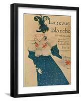 La Revue Blanche, 1895-Henri de Toulouse-Lautrec-Framed Giclee Print