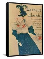 La Revue Blanche, 1895-Henri de Toulouse-Lautrec-Framed Stretched Canvas