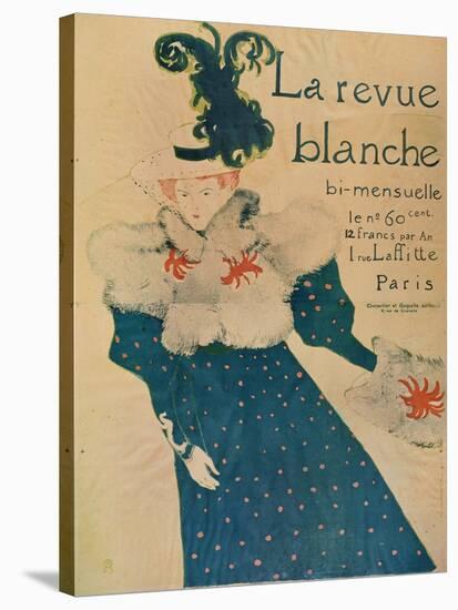 La Revue Blanche, 1895-Henri de Toulouse-Lautrec-Stretched Canvas