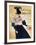 La Revue Blanche, C19th Century-Henri de Toulouse-Lautrec-Framed Giclee Print