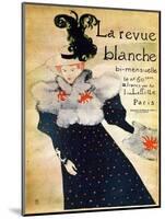 La Revue Blanche, C19th Century-Henri de Toulouse-Lautrec-Mounted Premium Giclee Print