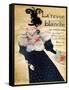 La Revue Blanche, C19th Century-Henri de Toulouse-Lautrec-Framed Stretched Canvas