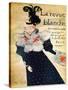 La Revue Blanche, C19th Century-Henri de Toulouse-Lautrec-Stretched Canvas