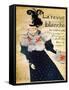 La Revue Blanche, C19th Century-Henri de Toulouse-Lautrec-Framed Stretched Canvas