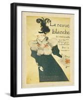 La Revue blanche-Henri de Toulouse-Lautrec-Framed Giclee Print