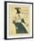 La Revue blanche-Henri de Toulouse-Lautrec-Framed Giclee Print