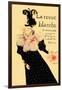 La Revue Blanche-Henri de Toulouse-Lautrec-Framed Art Print