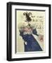 La Revue Blanche-Henri de Toulouse-Lautrec-Framed Giclee Print