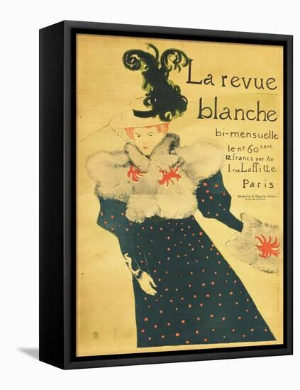 La Revue Blanche-null-Framed Stretched Canvas