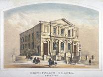 View of Bishopsgate Congregational Chapel, Bishopsgate, City of London, 1855-La Riviere La Riviere-Giclee Print