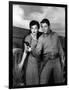 La riviere sanglante (DRUMS ACROSS THE RIVER) by Nathan Juran with Lisa Gaye and Audie Murphy, 1954-null-Framed Photo