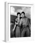 La riviere sanglante (DRUMS ACROSS THE RIVER) by Nathan Juran with Lisa Gaye and Audie Murphy, 1954-null-Framed Photo