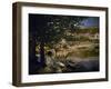 La rivière-Claude Monet-Framed Giclee Print