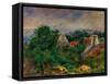 La Roche Guyon, 1885-1886-Pierre-Auguste Renoir-Framed Stretched Canvas